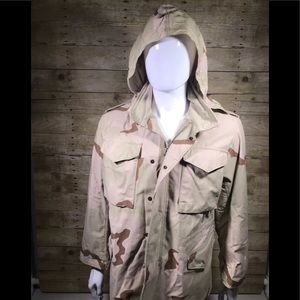 Military desert camo field jacket SM